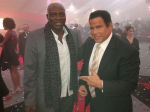 Keith Middlebrook with NFL Legend Bruce Smith